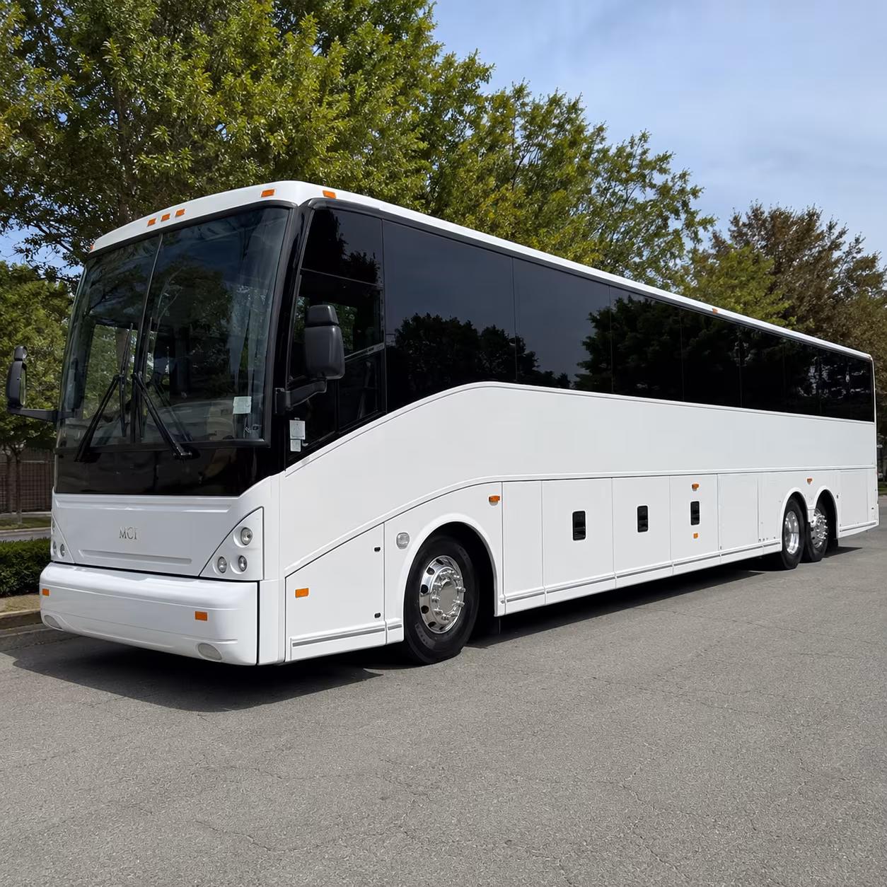 bus rental options for waterbury trips