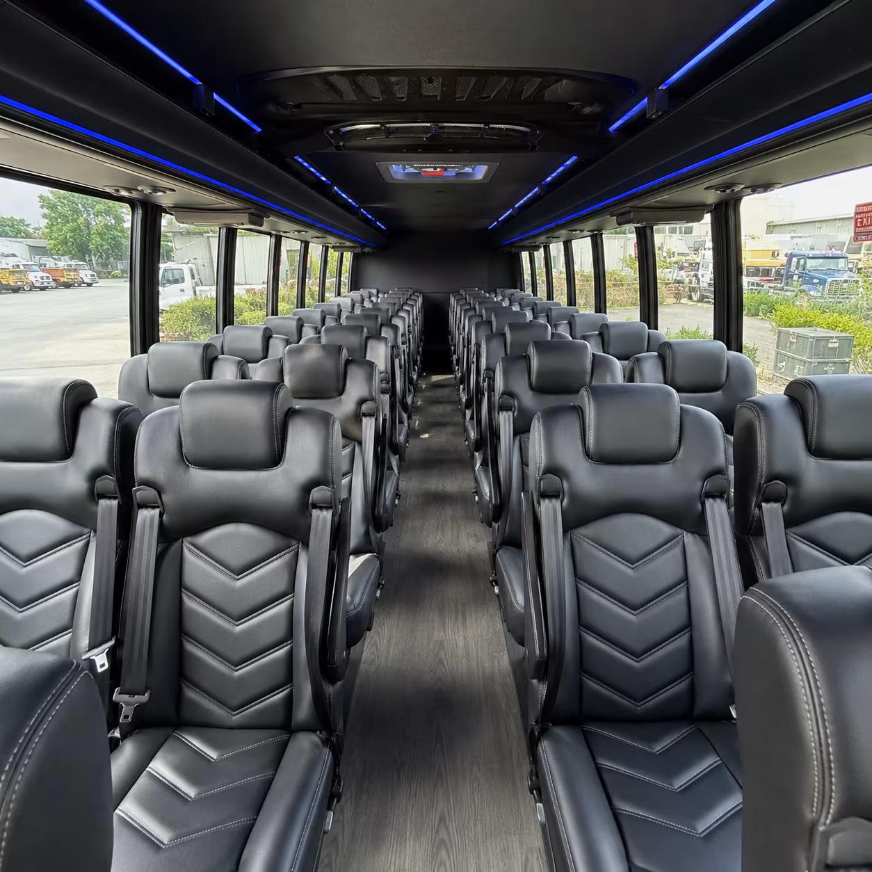 waterbury school event transportation onboard seating